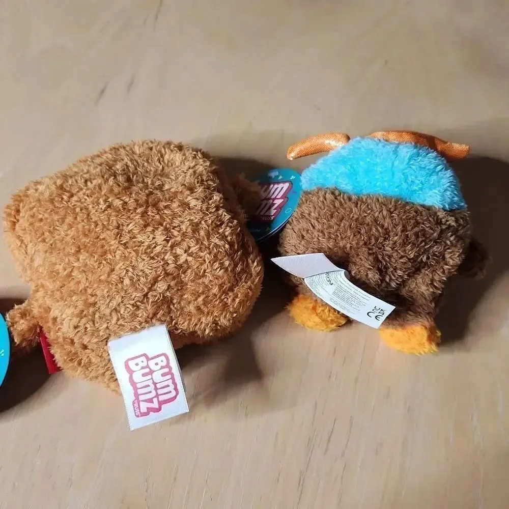 Bum Bumz breakfast bumz Timothy and Colton mini plush